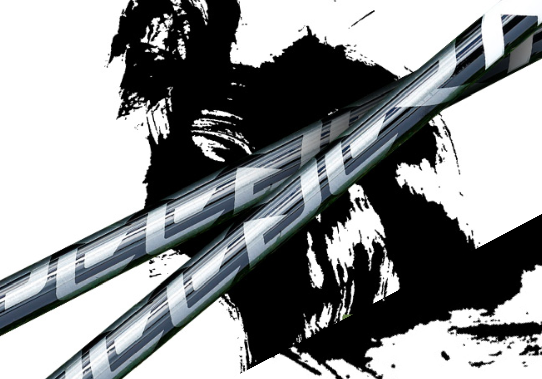 Speeder NX Black Shafts Close Art