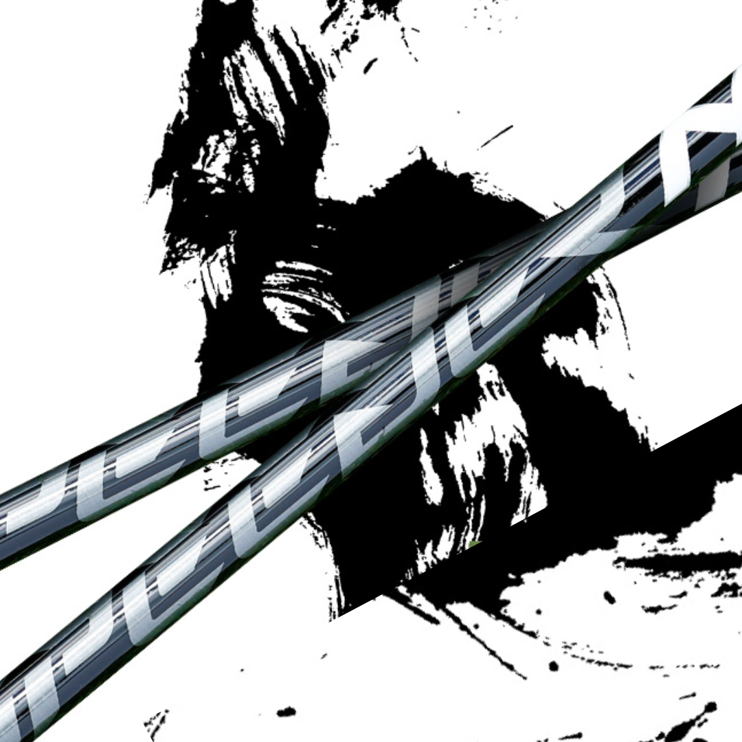 Speeder NX Black Shafts Close Art