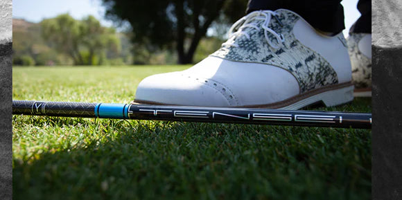 Mitsubishi Tensei 1k Pro Blue Shaft on the golf course
