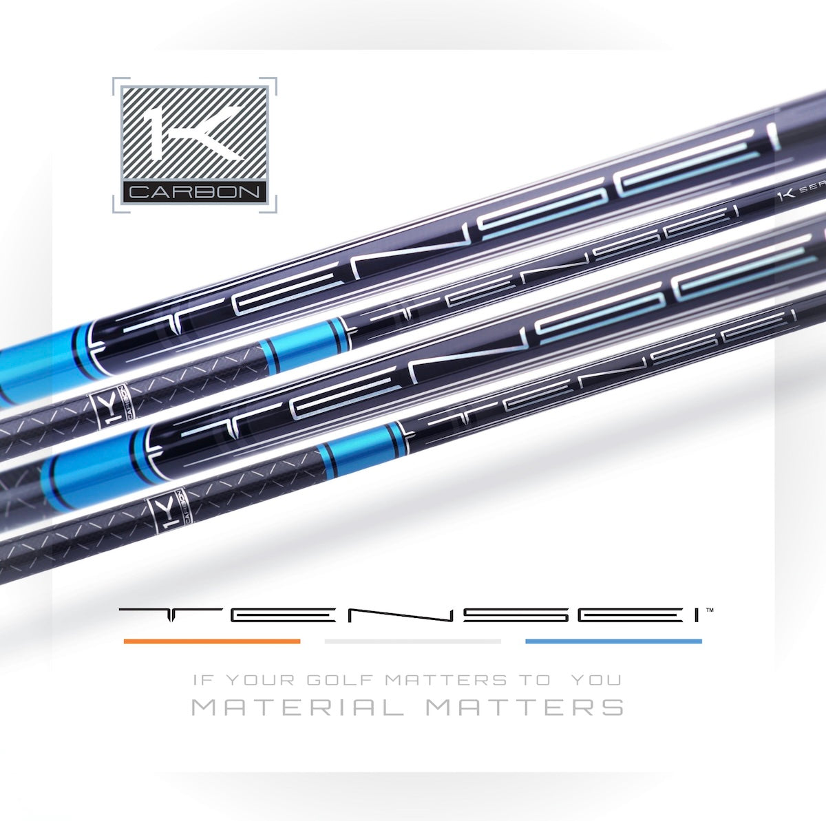 The Mitsubishi TENSEI 1K Pro White Shafts at Tour Spin Golf