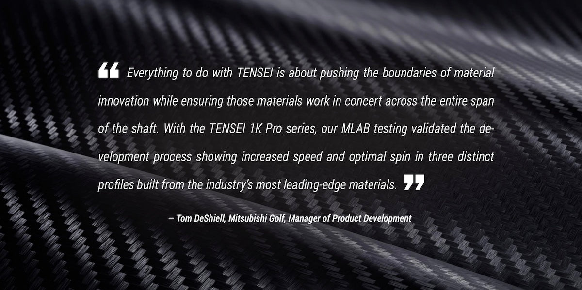 The Mitsubishi TENSEI 1K Pro White Shafts Content