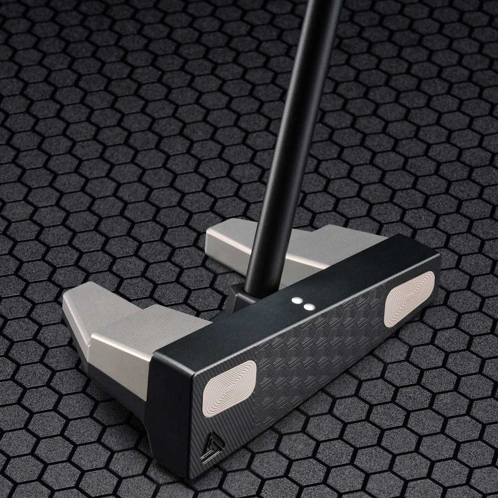 BGT Paradox Mallet Putter on a textured black surface