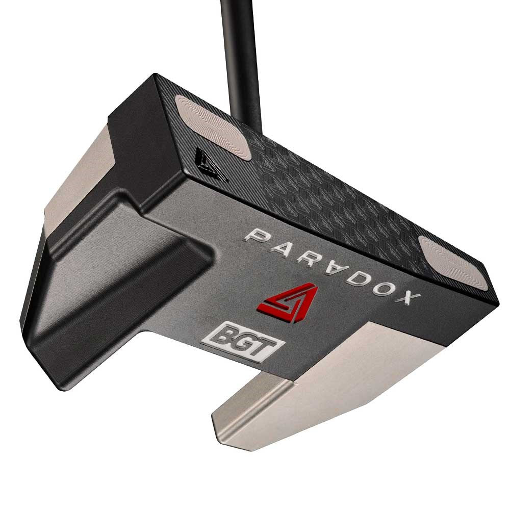 BGT Paradox Mallet Putterwith 'Paradox' branding on a white background
