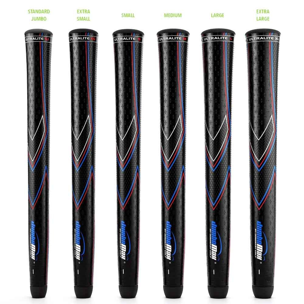 JUMBOMAX JMX ULTRALITE XS 7本 JumboMax JMX UltraLite Tapered Black Swing Grip | PGA TOUR