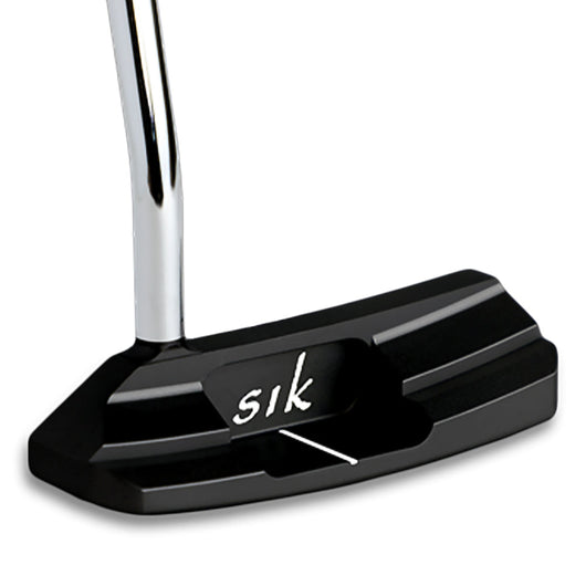 SIK JO PUTTER MATTE BLACK - RH ASSEMBLED (LINE BACK FLANGE)