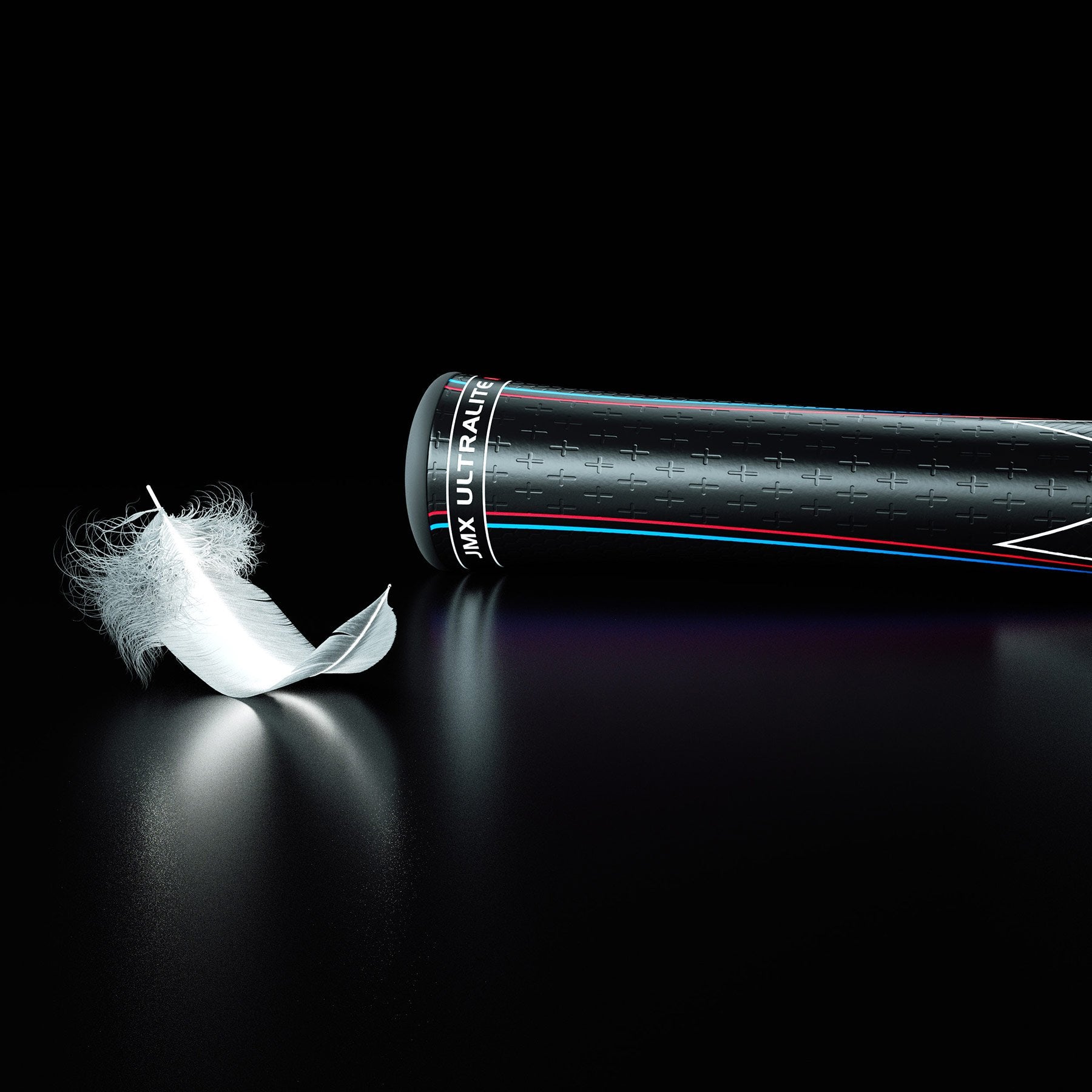 JumboMax JMX Ultralite Grips with feather